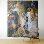 Claude Monet - De Luncheon, decoratief paneel Wandkleed (In situ)