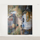 Claude Monet - De Luncheon, decoratief paneel Wandkleed (Voorkant)