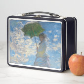 Claude Monet - De promenade, Vrouw met een parasol (In situ)