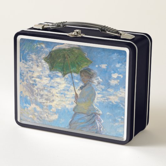 Claude Monet - De promenade, Vrouw met een parasol (Voorkant)