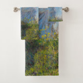 Claude Monet - De promenade, Vrouw met een parasol Bad Handdoek (Insitu)