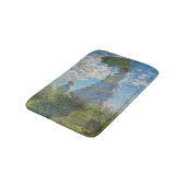 Claude Monet - De promenade, Vrouw met een parasol Badmat (Gekanteld)