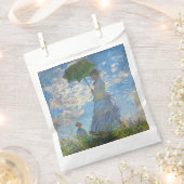 Claude Monet - De promenade, Vrouw met een parasol Bedankzakje (Geknipt)