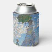 Claude Monet - De promenade, Vrouw met een parasol Blikjeskoeler (Blikje Achterkant)