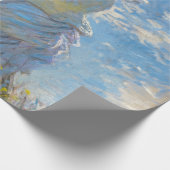 Claude Monet - De promenade, Vrouw met een parasol Cadeaupapier (Hoek)