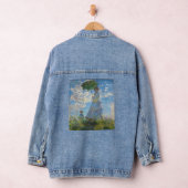 Claude Monet - De promenade, Vrouw met een parasol Denim Jacket (Hangar)
