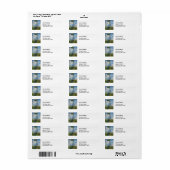 Claude Monet - De promenade, Vrouw met een parasol Etiket (Full Sheet)