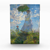 Claude Monet - De promenade, Vrouw met een parasol Fotoblokken (Voorkant)