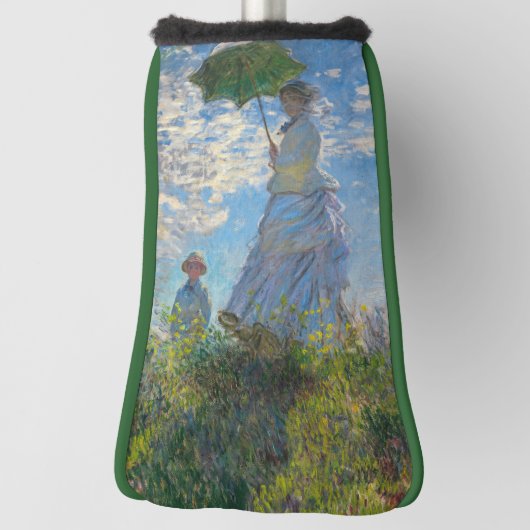 Claude Monet - De promenade, Vrouw met een parasol Golfheadcover (Draai 90)