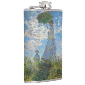 Claude Monet - De promenade, Vrouw met een parasol Heupfles (Rechts)