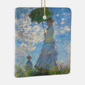 Claude Monet - De promenade, Vrouw met een parasol Keramisch Ornament (Rechts)