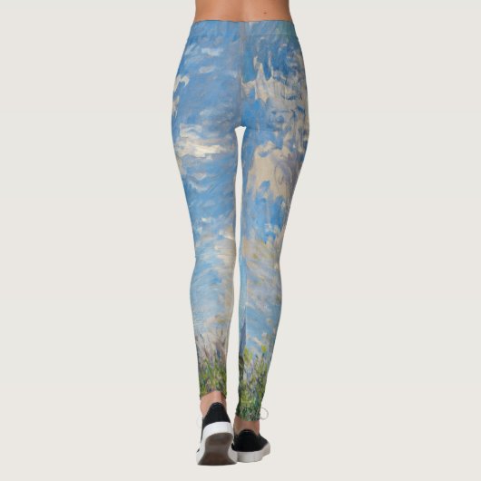Claude Monet - De promenade, Vrouw met een parasol Leggings (Achterkant)