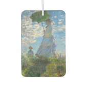 Claude Monet - De promenade, Vrouw met een parasol Luchtverfrisser (Voorkant)