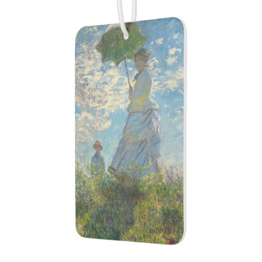 Claude Monet - De promenade, Vrouw met een parasol Luchtverfrisser (Links)