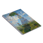 Claude Monet - De promenade, Vrouw met een parasol Notitieboek (Rechterzijde)
