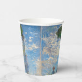 Claude Monet - De promenade, Vrouw met een parasol Papieren Bekers (Rechts)