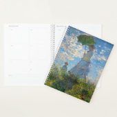 Claude Monet - De promenade, Vrouw met een parasol Planner (Display)