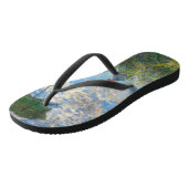 Claude Monet - De promenade, Vrouw met een parasol Teenslippers (Schuin)