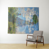 Claude Monet - De promenade, Vrouw met een parasol Wandkleed (In Situ (horizontaal))