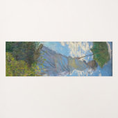 Claude Monet - De promenade, Vrouw met een parasol Yogamat (Achterkant (horizontaal))