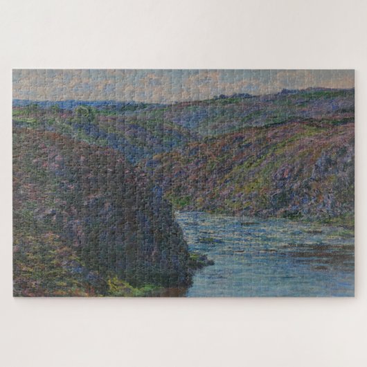 Claude Monet De Ravijnen van de Creuse Legpuzzel (Horizontaal)