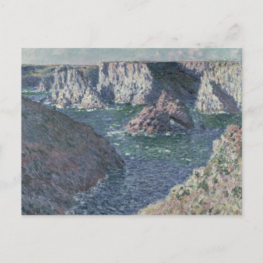 Claude Monet | De Rocks te Belle-Ile, 1886 Briefkaart (Voorkant)