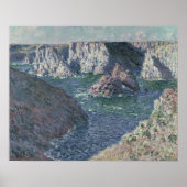 Claude Monet | De Rocks te Belle-Ile, 1886 Poster (Voorkant)