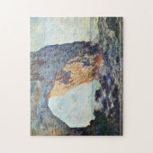 Claude Monet - De rotsachtige kliffen van Etretat Legpuzzel (Verticaal)