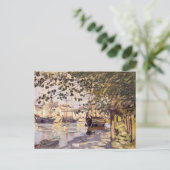 Claude Monet. De Seine bij Rouen Briefkaart (Staand voorkant)
