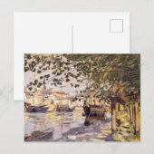 Claude Monet. De Seine bij Rouen Briefkaart (Voorkant / Achterkant)