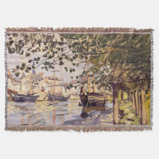 Claude Monet. De Seine bij Rouen Deken (Voorkant)