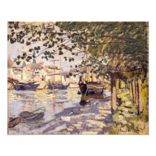 Claude Monet. De Seine bij Rouen Foto Afdruk
