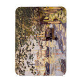 Claude Monet. De Seine bij Rouen Magneet (Verticaal)