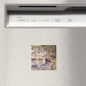Claude Monet. De Seine bij Rouen Magneet (Insitu (Vaatwasser))