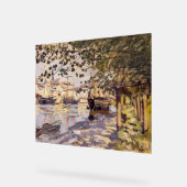 Claude Monet. De Seine in Rouen Acryl Bord (Hoek)