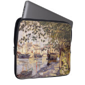 Claude Monet. De Seine in Rouen Laptop Sleeve (Voorkant Rechts)