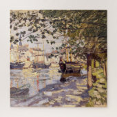 Claude Monet. De Seine in Rouen Legpuzzel (Verticaal)