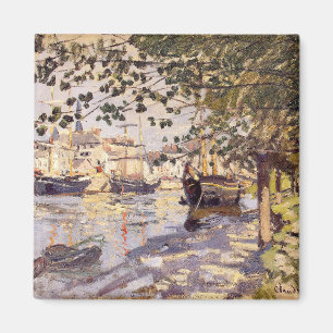 Claude Monet. De Seine in Rouen Magneet