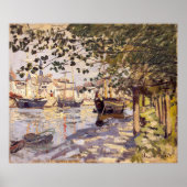Claude Monet. De Seine in Rouen Poster (Voorkant)