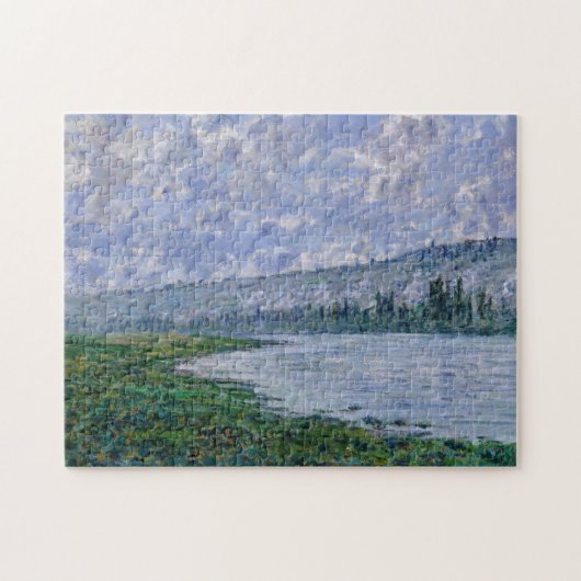 Claude Monet | De Seine in Vetheuil Legpuzzel (Horizontaal)