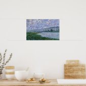 Claude Monet | De Seine in Vetheuil Poster (Keuken)