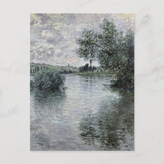 Claude Monet | De Seine te Vetheuil, 1879 Briefkaart (Voorkant)
