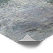 Claude Monet | De Seine te Vetheuil, 1879 Poster (Hoek)