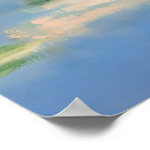 Claude Monet, de spoorbrug bij Argenteuil Poster (Hoek)