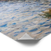 Claude Monet - De spoorbrug bij Argenteuil Poster (Hoek)