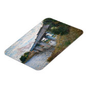 Claude Monet - De spoorwegbrug in Argenteuil Magneet (Linkerzijde)