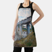 Claude Monet - De spoorwegbrug in Argenteuil Schort (Insitu)