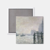 Claude Monet | De Theems onder Westminster Magneet (Voorkant / Achterkant)