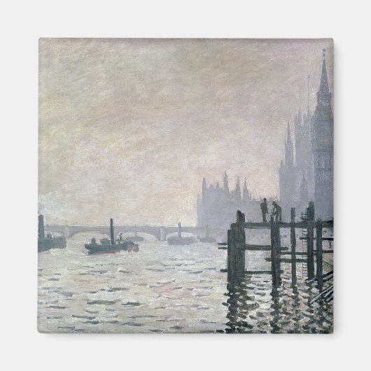 Claude Monet | De Theems onder Westminster Magneet (Voorkant)