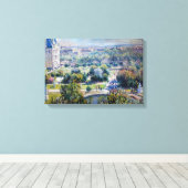 Claude Monet - De Tuilerieën Canvas Afdruk (Insitu (Houten vloer))